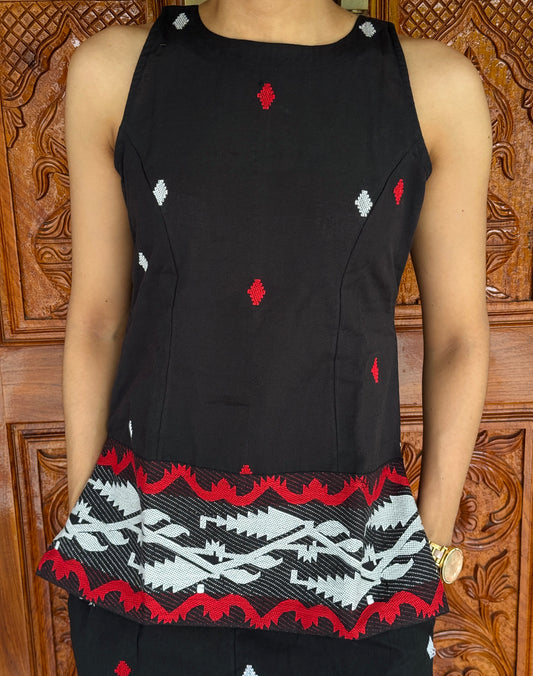 Midnight Pure Handloom Co-ord Set